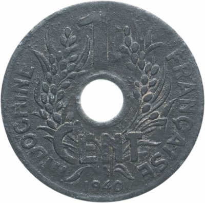 купить Французский Индокитай 1 сантим (centime) 1940-1941