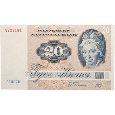 купить Дания 20 крон 1972 (1988) год