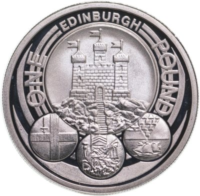 купить Великобритания 1 фунт 2011 "Столицы регионов - Эдинбург"