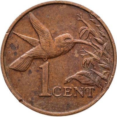купить Тринидад и Тобаго 1 цент (cent) 1977