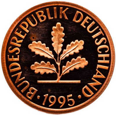 купить Германия 2 пфеннига (pfennig) 1995 G