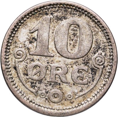 купить Дания 10 эре (ore) 1916