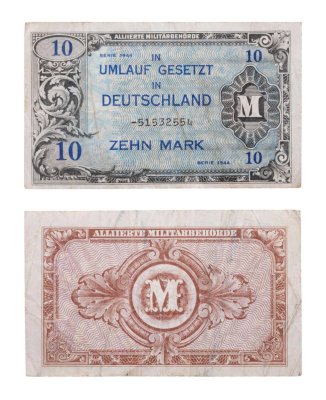 купить Германия 10 марок 1944