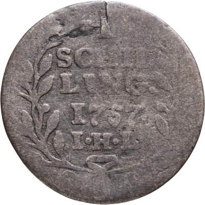 купить Гамбург 1 шиллинг 1757