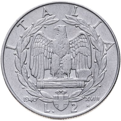 купить Италия 2 лиры 1940