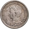 Купить Нидерланды 25 центов (cents) 1917