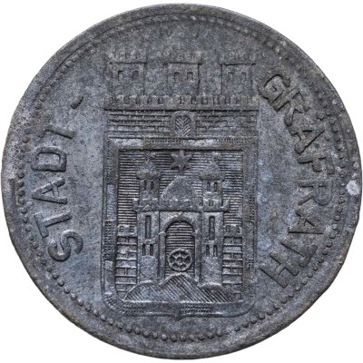 купить Германия (нотгельды) 50 пфеннигов 1917 "Город Графрат"