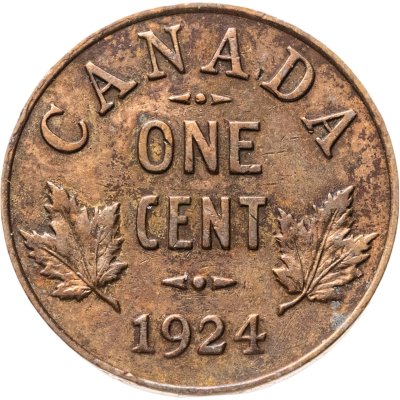 купить Канада 1 цент (cent) 1924
