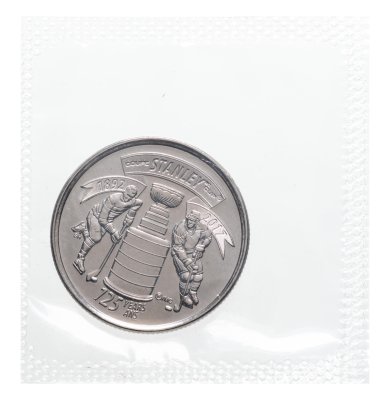 купить Канада 25 центов 2017 "125 лет Кубку Стенли" в запайке