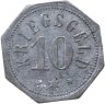 Купить Германия, Камберг 10 пфеннигов 1917