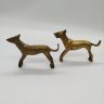 Купить Статуэтки парные "Гончие", латунь, Индия, 1970-1990 гг.