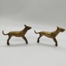 Купить Статуэтки парные "Гончие", латунь, Индия, 1970-1990 гг.