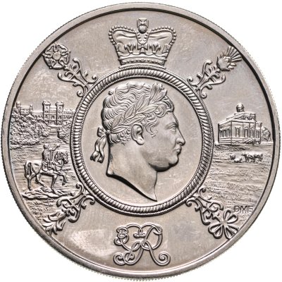 купить Великобритания 5 фунтов 2020 "200 лет со дня смерти Короля Георга III"