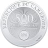 Купить Камерун 500 франков 2019 "Счастья и любви" в футляре с сертификатом