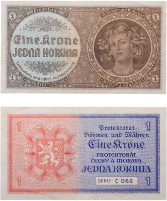 купить Богемия и Моравия 1 крона 1940