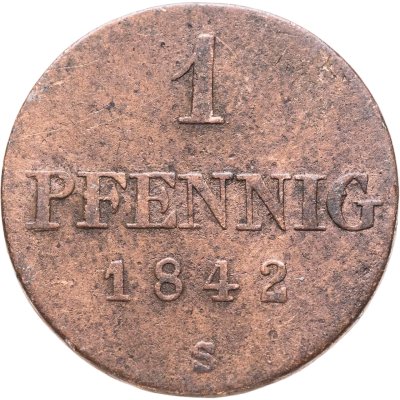 купить Германия, Ганновер 1 пфенниг 1842