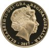 Купить Гибралтар 1 крона 2017 "100 лет династии Виндзоров - Елизавета II"