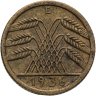 Купить Германия 5 рейхспфеннигов (reichspfennig) 1936 E знак монетного двора "E" — Мульденхюттен