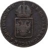 Купить Австрия 1 крейцер (kreuzer) 1816 B  знак монетного двора "B" - Кремница
