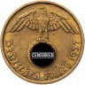 Купить Германия (Третий рейх) 5 рейхспфеннигов (reichspfennig) 1937, Знак монетного двора "A"