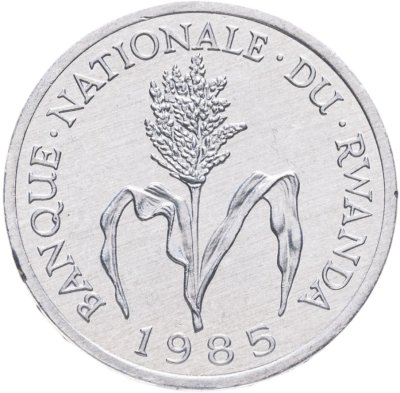 купить Руанда 1 франк 1985