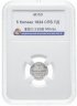 Купить 5 копеек 1824 СПБ-ПД, в слабе ННР AU53, Биткин №280