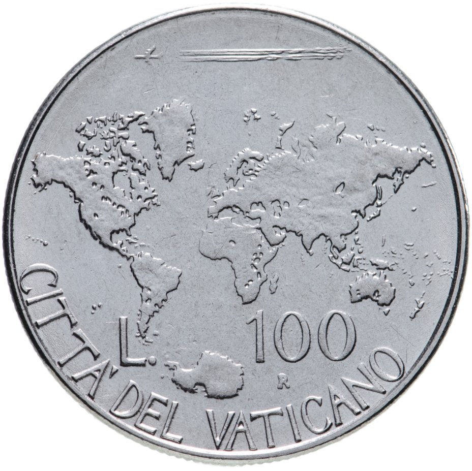 купить Ватикан 100 лир (lire) 1985