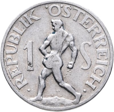 купить Австрия 1 шиллинг (shilling) 1947