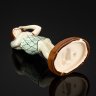 Купить [подписная] Статуэтка "После бани", автор росписи Р.И. Холомкина, Конаковский фаянсовый завод, фаянс, роспись, Российская Федерация, 2010-2020 гг.