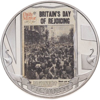 купить Гибралтар 1/2 кроны 2020 "75 лет победе в Европе"