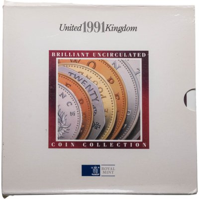 купить Великобритания 1991 набор из 7-ми монет в официальном буклете