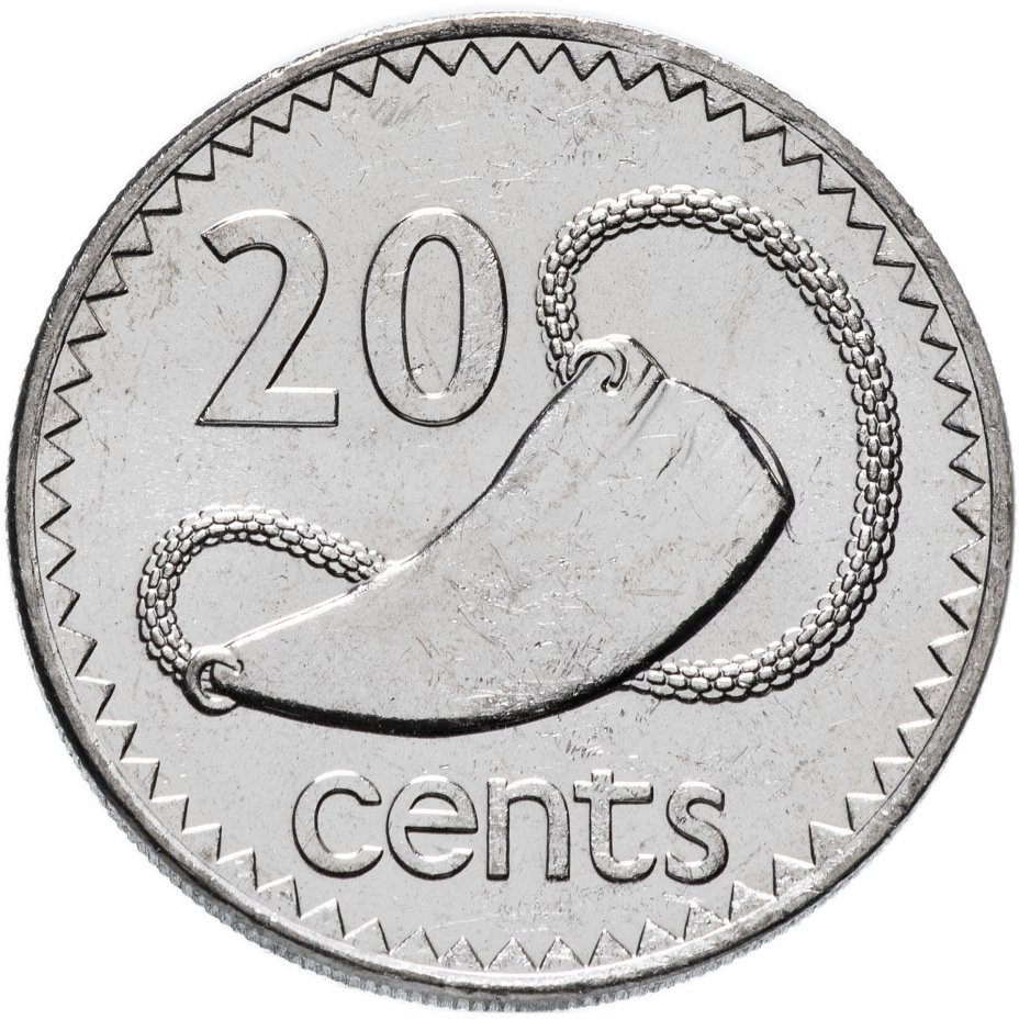 купить Фиджи 20 центов (cents) 1992