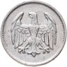 Купить Германия 1 марка 1924 Знак монетного двора "D" — Мюнхен
