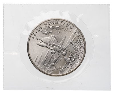 купить Маршалловы острова 5 долларов 1995 «Самолет F-16»