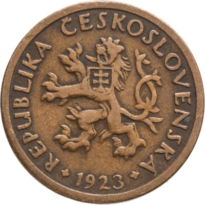 купить Чехословакия 10 геллеров (haleru) 1923