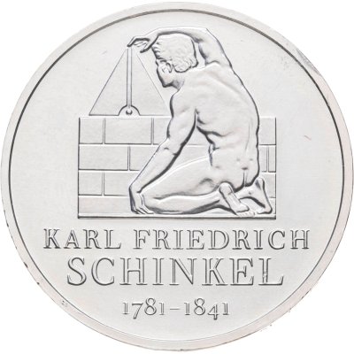 купить Германия 10 евро (euro) 2006 F "225 лет со дня рождения Карла Фридриха Шинкеля"