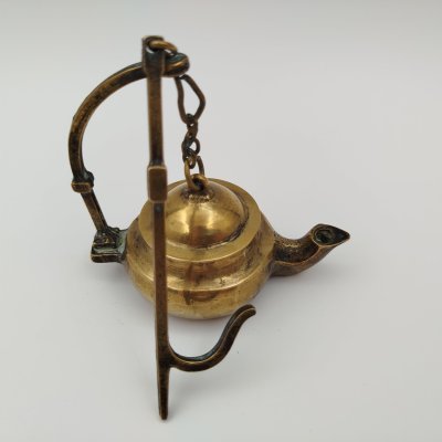 купить Лампа масляная с подвесом, металл, литье, Европа, 1970-1980 гг.