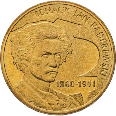 купить Польша 2 злотых 2011 "70 лет со дня смерти Игнация Яна Падеревского"