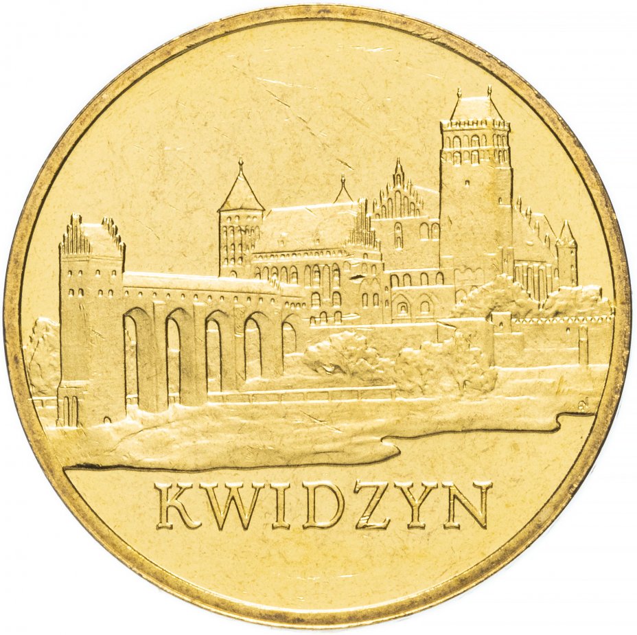 купить Польша 2 злотых 2007 "Квидзын (Kwidzyn)"
