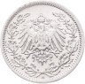 Купить Германия (Империя) 1/2 марки (mark) 1907 A знак монетного двора: "A" - Берлин