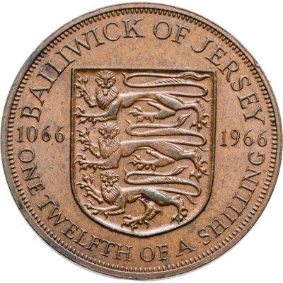 купить Джерси 1/12 шиллинга (shilling) 1966 "900 лет битве при Гастингсе"