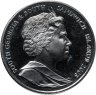 Купить Южная Георгия 2 фунта (pounds) 2003  275 лет со дня рождения Джеймса Кука