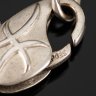 Купить Гарнитур женский (бусы и серьги) в оригинальной коробке с бирками, фирма "Nasonpearl", металл, жемчуг чёрный пресноводный (цвет "павлин", поставщик сырья - Китай), Российская Федерация, 2015-2018 гг.