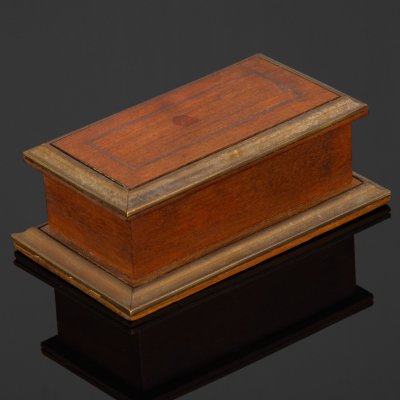 купить Шкатулка для марок (марочница), дерево, металл, Западная Европа, 1920-1950 гг.