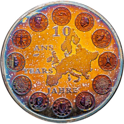 купить Германия Медаль 10 лет Евро