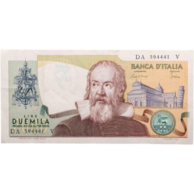купить Италия 2000 лир 1973