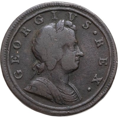 купить Великобритания 1/2 пенни 1721