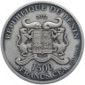 Купить Бенин 1500 франков 2022 "Сокол" в футляре, с сертификатом