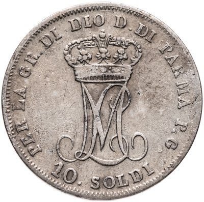 купить Италия, Парма 10 сольдо 1815, Мария-Луиза, жена Наполеона Бонапарта