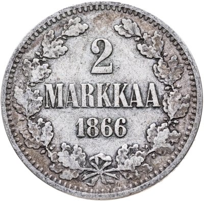 купить 2 марки 1866 S Российская Финляндия